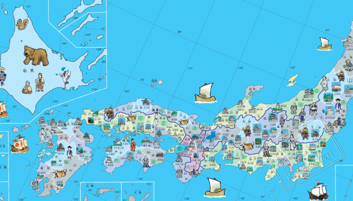 日本絵地図